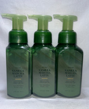 3 Vanilla Matcha Latte Gentle Foaming Hand Soap Bath  Body Works 8.75 fl oz