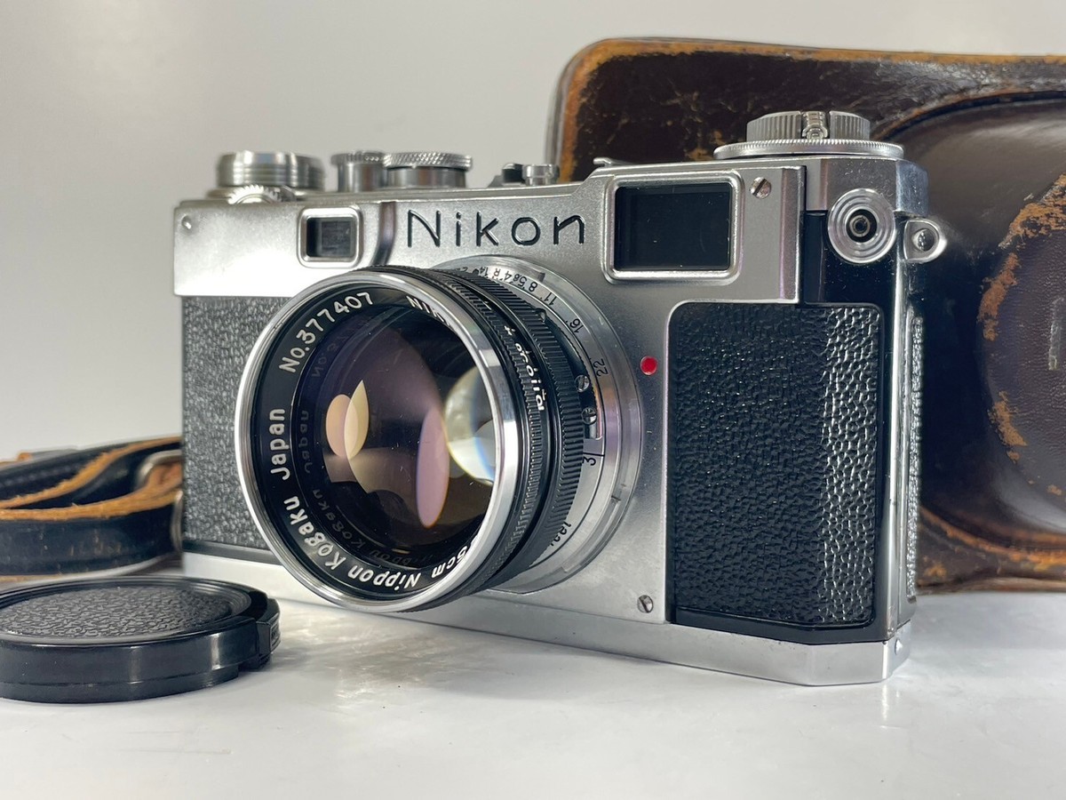 Exc+5 ++ READ] Nikon S2 Rangefinder Nikkor S.C 50mm 5cm f/1.4 Lens 