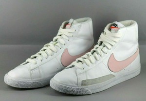 Nike Blazer 77 Mid GS Youth UK 5 EU 38 White Pink Foam Retro Basketball  Trainers | eBay
