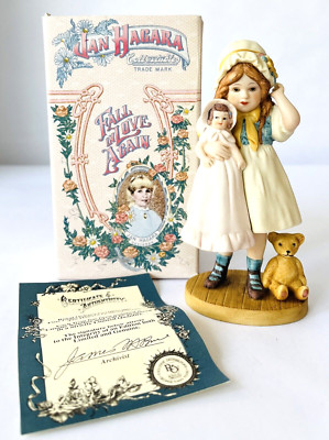 Jan Hagara Carrie Porcelain Figurine S20599 Ltd Ed #3068 Signed w/ Box & COA