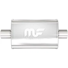 MagnaFlow 11246 Straight-Through Performance Muffler; 2.5in. Center/Center; 4x18