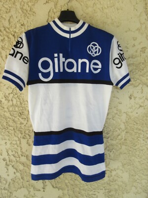 Maillot cycliste GITANE années 70 shirt trikot vintage