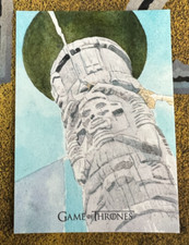 2021 Game of Thrones Iron Anniversary 2 ROY COVER Signed Scenic Sketch Card!!