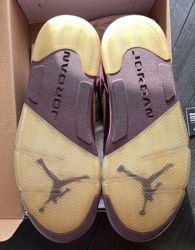 Size 9- Jordan 5 Retro LS Burgundy 2006 - Picture 6 of 9