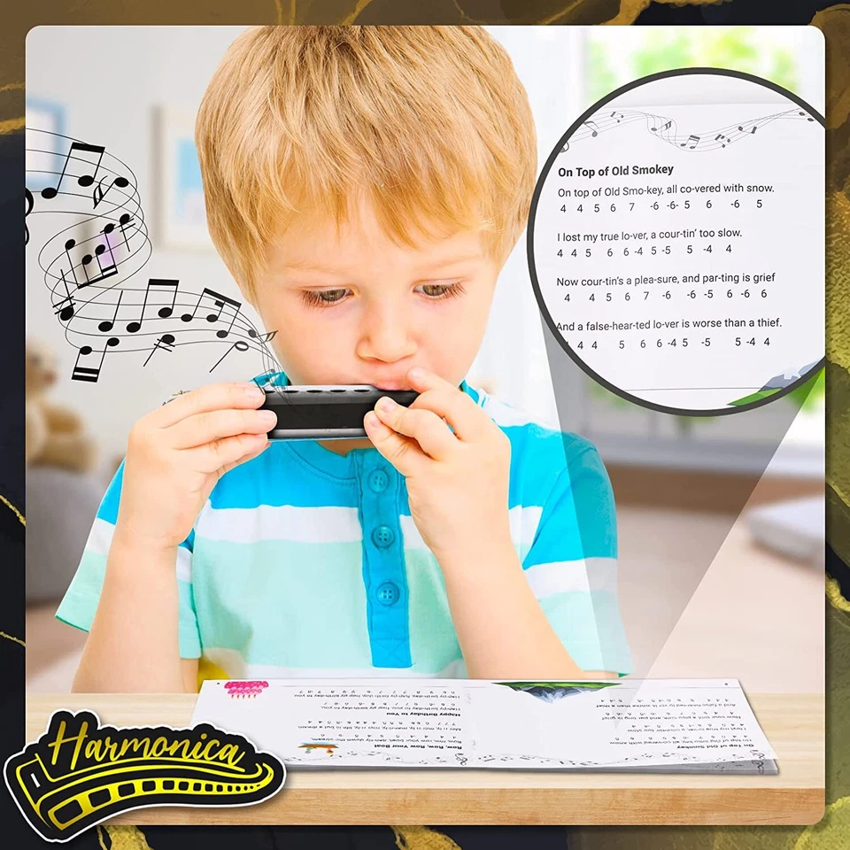 Mundharmonika für Kinder Erwachsene Kinderharmonika C diatonische Mundharmonika - Bild 4 von 4