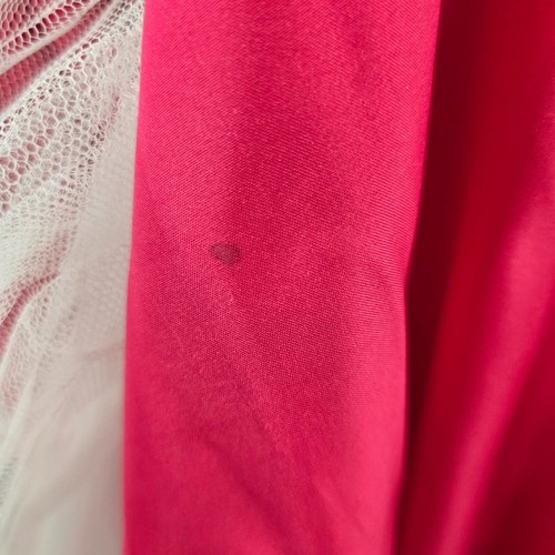 Measures Size 7 Long Layered Ruffled Bridesmaid Party Birthday Flower Girl Dress - Bild 7 von 15