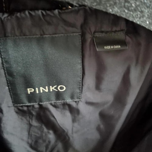 pinko short length jacket with an oversized fit. Tiger Print Uk 12 Bnwt - Picture 3 of 8