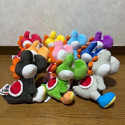 10 Colors Yoshi Plush Doll Set of 10 Stuffed Toy ALL STAR