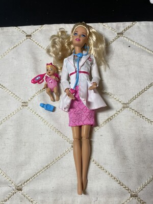 2013 Barbie I Can Be… Baby Doctor Doll And Baby