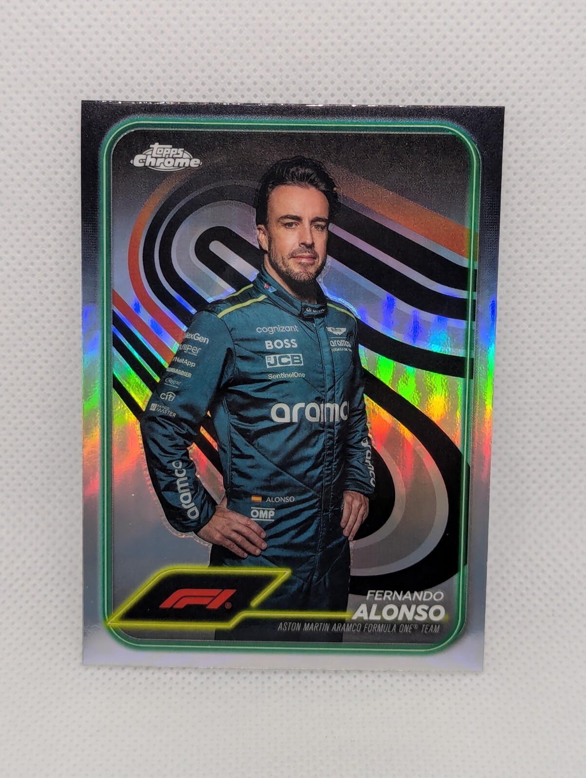 FERNANDO ALONSO 2024 Topps Chrome Formula 1 Refractor #11