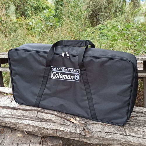 Bag Coleman 426 Carry Case Soft Cover Three Burner Camp Stove Traveling Storage - Picture 3 of 12