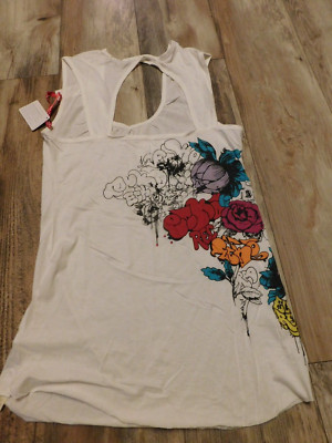 ECKO RED  WHITE TANK TOP SIZE LARGE NEW