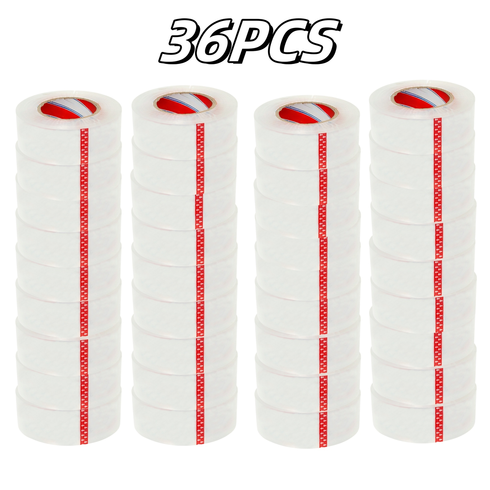 Heavy Duty Clear Packing Tape 2.36 Inch 90 Yard Strong Seal for Boxes and