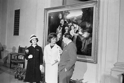 Mrs Jacqueline Kennedy recovered from a slight head cold today - 1962 Old Photo