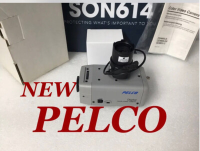 Pelco Security Color Camera W/470TVL Res. 2.8-12mm Lens NTSC 24VAC CC4600-2 NEW!