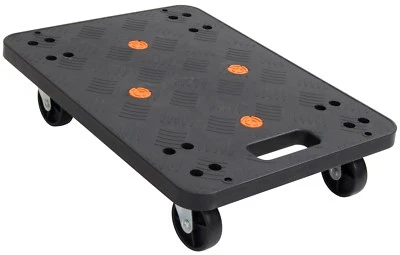 LOADSURFER 100kg Lightweight Hand Dolly Trolley Cart Furniture Moving Skate Platform Mover
