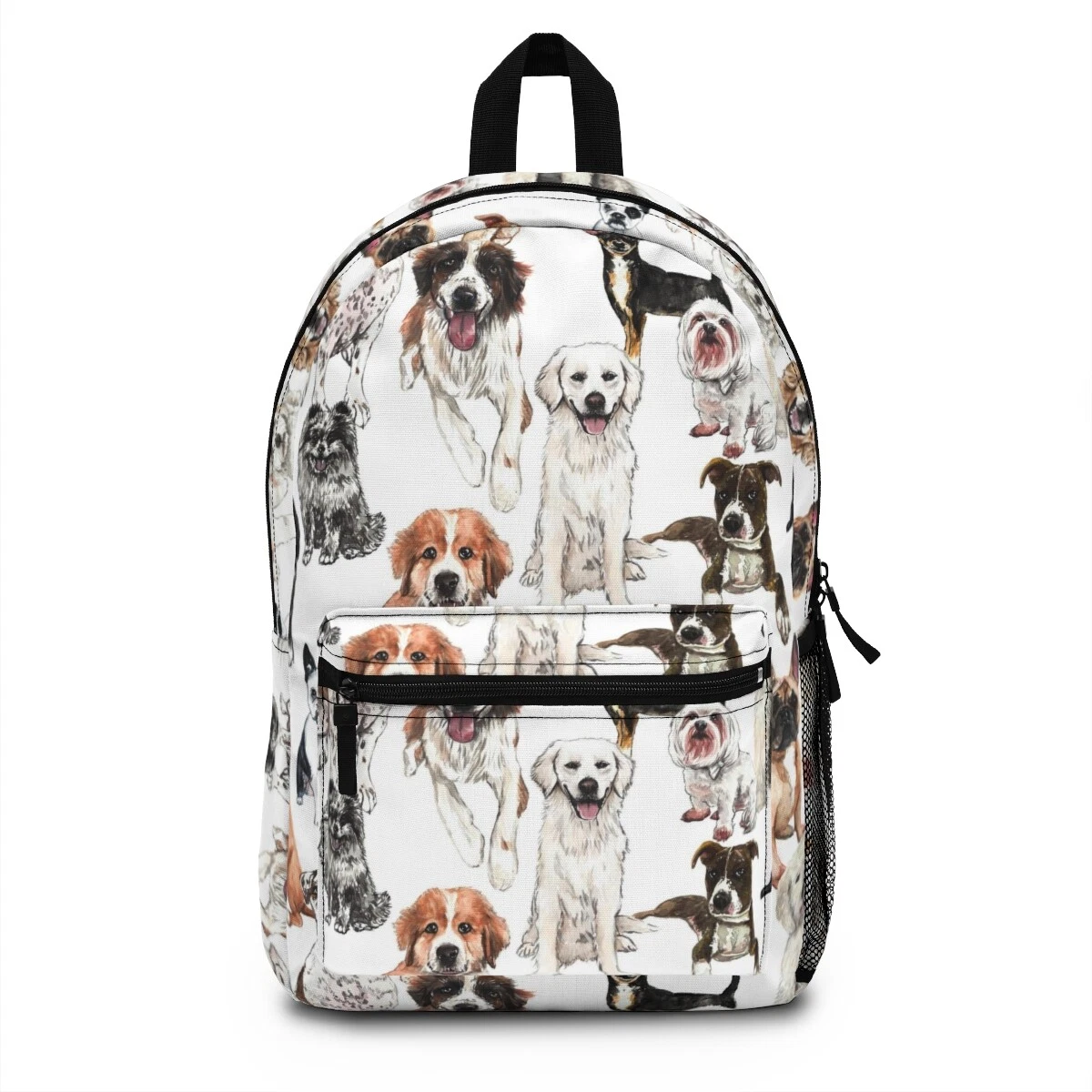 Dog Pattern Backpack, Backpack for Kids, School Bag