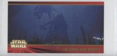1999 Topps Star Wars Episode 1 Widevision Series The Sando Aqua Monster #16 0u7