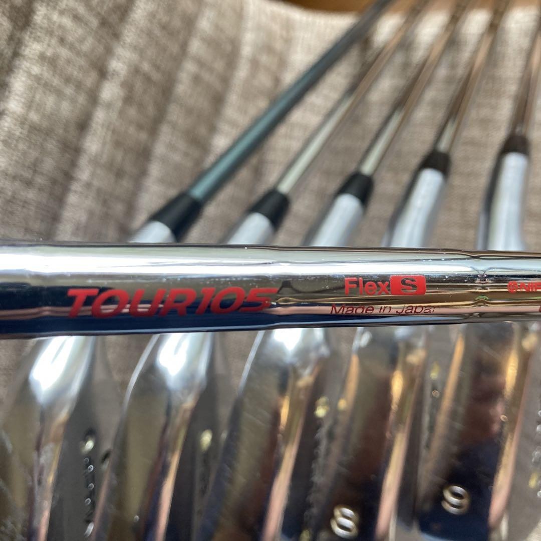 GMA アイアンセット Air Muscle GM-010 GMA Air Muscle GM-010 Iron Set 5-9 PW N.S.PRO MODUS105 Used