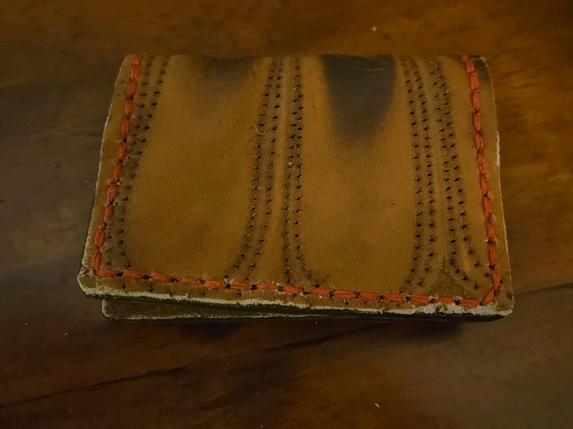Bi-fold Wallet - 4 Pocket, Distressed Patina