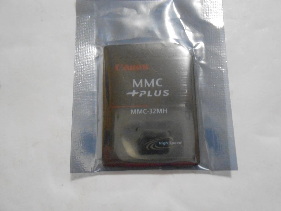 Genuine Canon 32MB MMC Plus MMC-32MH Camera High-Speed Memory Card - Image 2 of 3