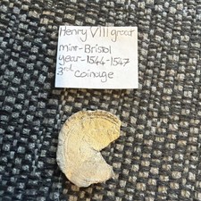 Henry V111 8th Silver Groat - 3rd Coinage Bristol