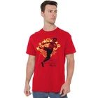 Bruce Lee Immortal Dragon T-Shirt S-4XL, Red