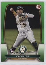 2023 Bowman Green /99 Jordan Diaz Jordan Díaz #61 oh4