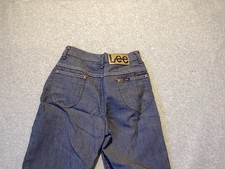 Vintage Lee Riders Straight Leg Raw Hem 24x29.5 60s Mod Boho