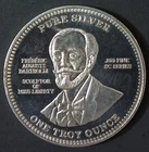 1 oz Silver Round/Medal - 1986 Statue of Liberty – 100 yr. Comm. – Burton Mint