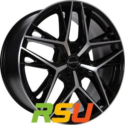 4x GMP Lunica black diamond 8x19'' ET58 LK5 120 ML 65.1 Alufelgen 19 Zoll