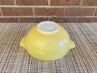 Vintage Pyrex Town & Country 443 Cinderella 2.5 Qt Mixing Bowl Yellow USA