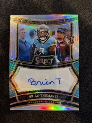2024 Panini Select Brian Thomas Jr. BTJ Auto #RSP-BTJ /399