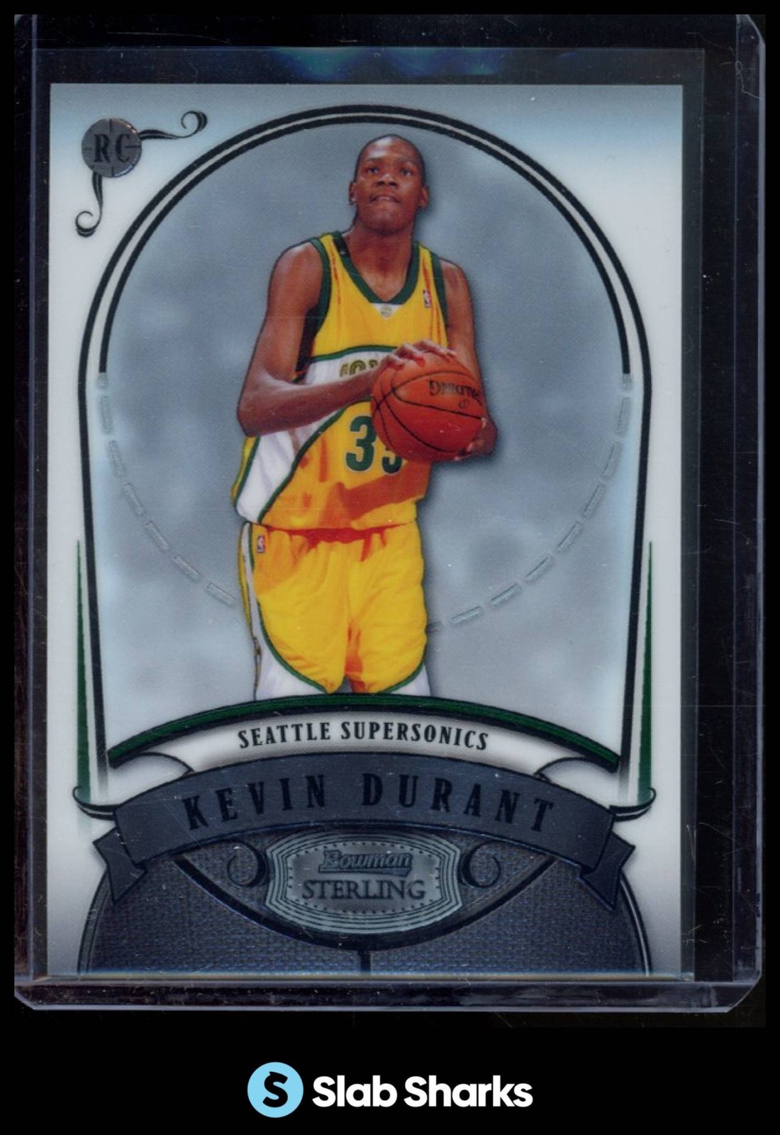 2007 BOWMAN STERLING #KD KEVIN DURANT RC ROOKIE