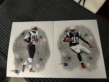 NEW ENGLAND PATRIOTS JAMIE COLLINS PHOTO LOT 8x10 PICTURE SB CHAMP PRO BOWL UNC