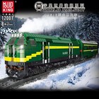 Mould King 12001 - RC NJ2 Diesellokomotive mit Motor und Schienen - Neu - 2086