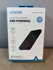 Anker - PowerCore III 20K mAh USB-C Portable Battery Charger - Black
