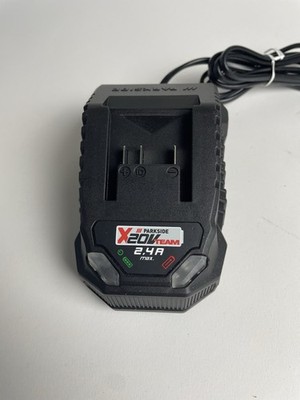 Parkside Ladegerät 2,4 A, für Akku Serie PARKSIDE X 20 V Akku Team NEU