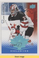 2021 Upper Deck Team Canada Juniors Blue Dylan Garand #16 READ l5j