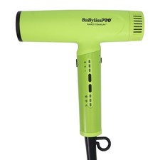 BaBylissPRO Nano Titanium Light Ionic High Speed Hair Dryer - Neon Yellow