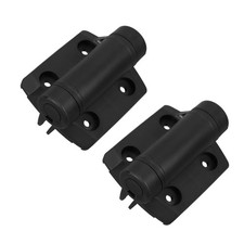  2 Pcs Heavy Duty Self Closing Door Hinges Spring Loaded Gate for Wooden Gates
