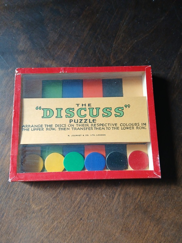 The "DISCUSS" Puzzle  R. JOURNET & CO LTD LONDON