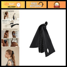 Twistable Banana Clip - No Damage Thick Curly Hair Claw, Elegant Ponytail Holder