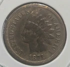 RARE 1871 INDIAN HEAD CENT FINE DETAILS L@@K