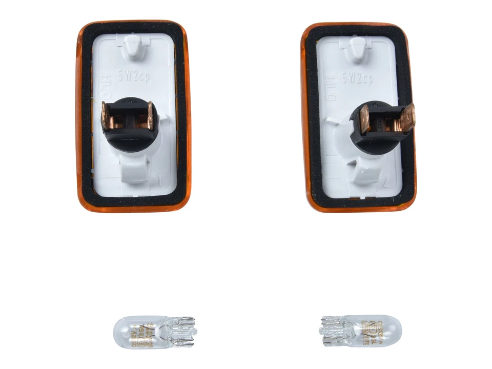 2x Intermitentes laterales PORSCHE 911 G 964 993 924 944 968 NARANJA + Bombillas HELLA Foto 4 de 4