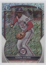 2023 Bowman Chrome Prospects Shimmer Refractor Edwin Solano #BCP-169 05nu