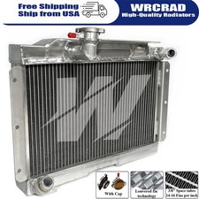 Aluminum Radiator For Mg Mga 1500 1600 1622 De Luxe 1955-1962 1.5l 1.6l Manual
