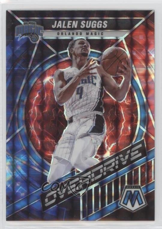 2021-22 Panini Mosaic Overdrive Jalen Suggs #19 Rookie RC 14ay