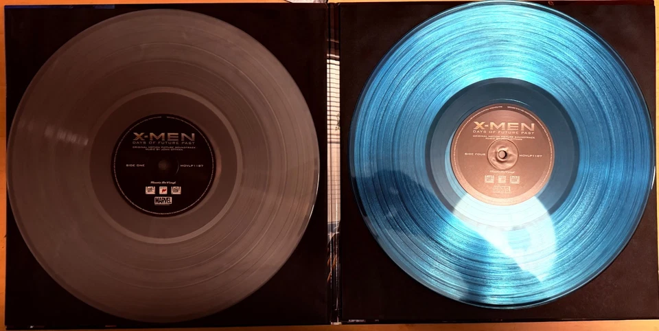 X-Men Days Of Future Past - OST - Limted Edition 2LP - Grey/Blue Colour Vinyl - Image 3 of 4