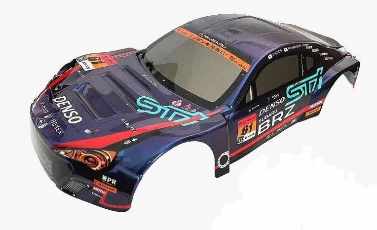 1/10 RC Painted On Road Drift Touring BRZ R&D Sport Car Body Shell 190mm Set - Image 2 of 4